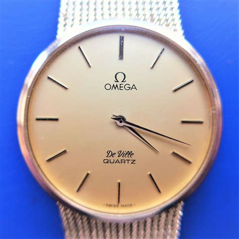 omega de ville quartz 1980s